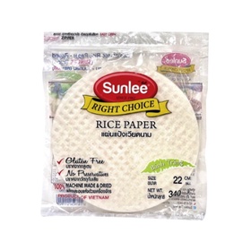 Sunlee 米纸 圆形 22cm 340g